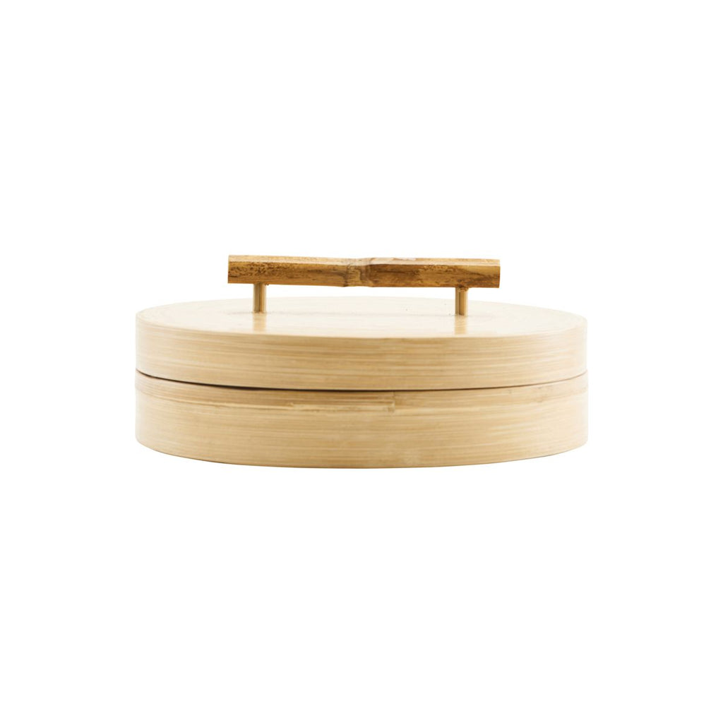 bamboo nature storage w lid by house doctor 212430210 3