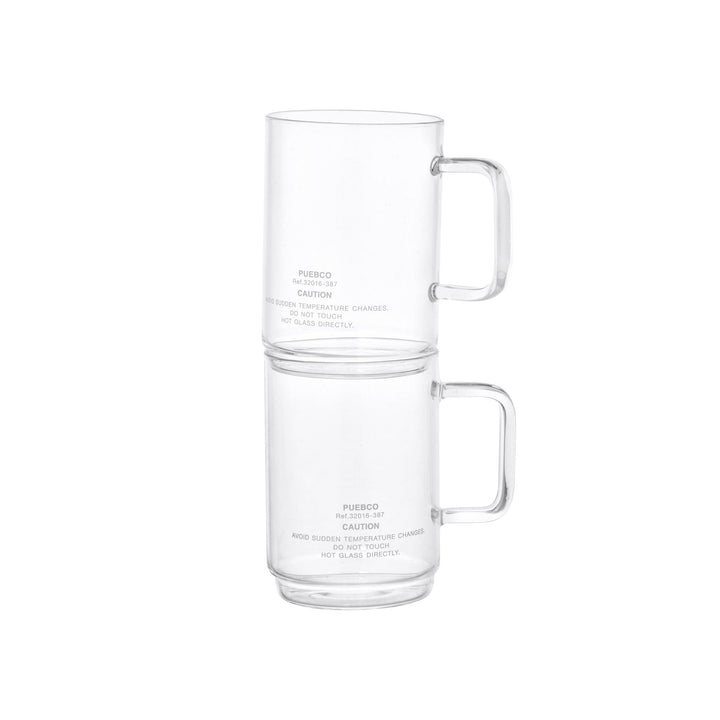 borosilicate glass mug deep stacking design by puebco 11