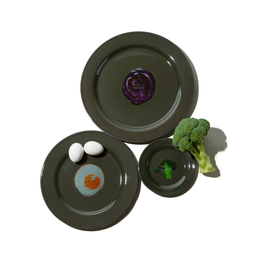 forest green dinnerware 1