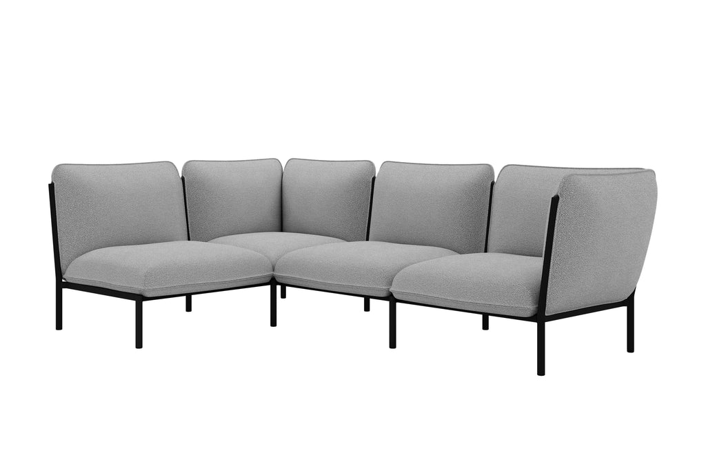 kumo modular corner sofa left armrest by hem 30441 42