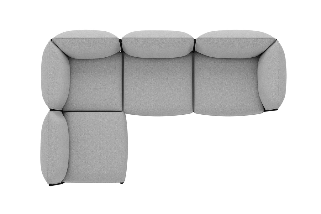kumo modular corner sofa left armrest by hem 30441 38