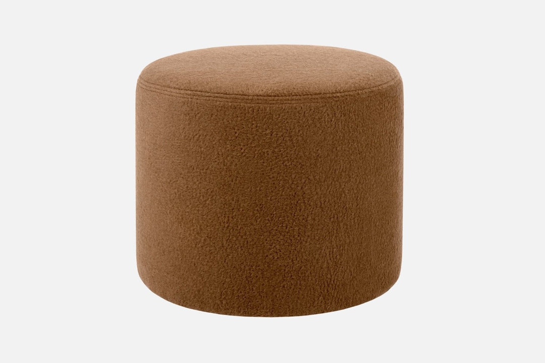 bon brown round pouf by hem 30509 1