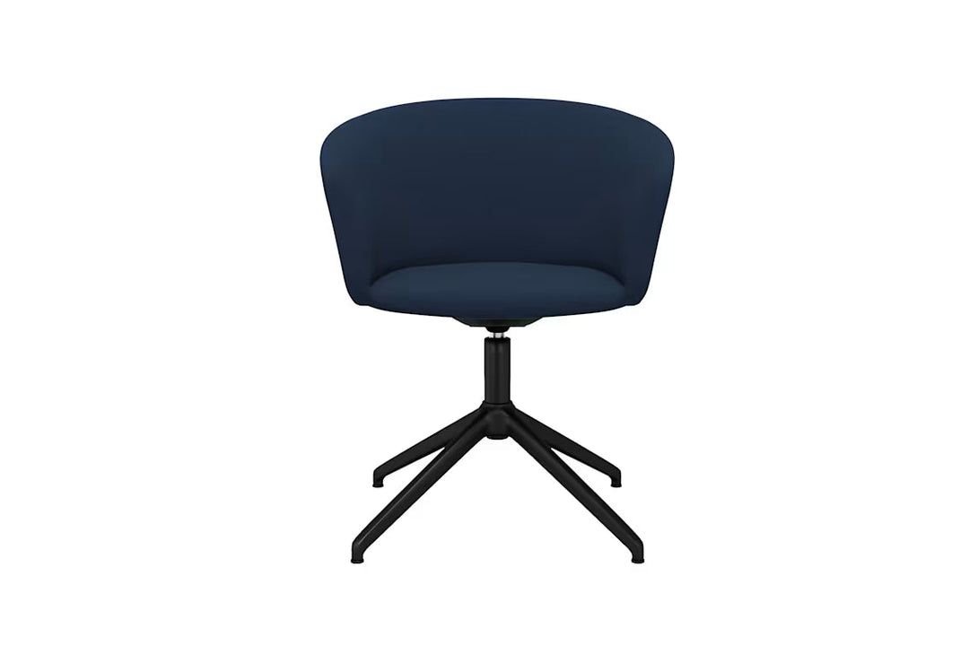 Kendo Dark Blue Swivel Chair 4 Star Return Hem 30967 3