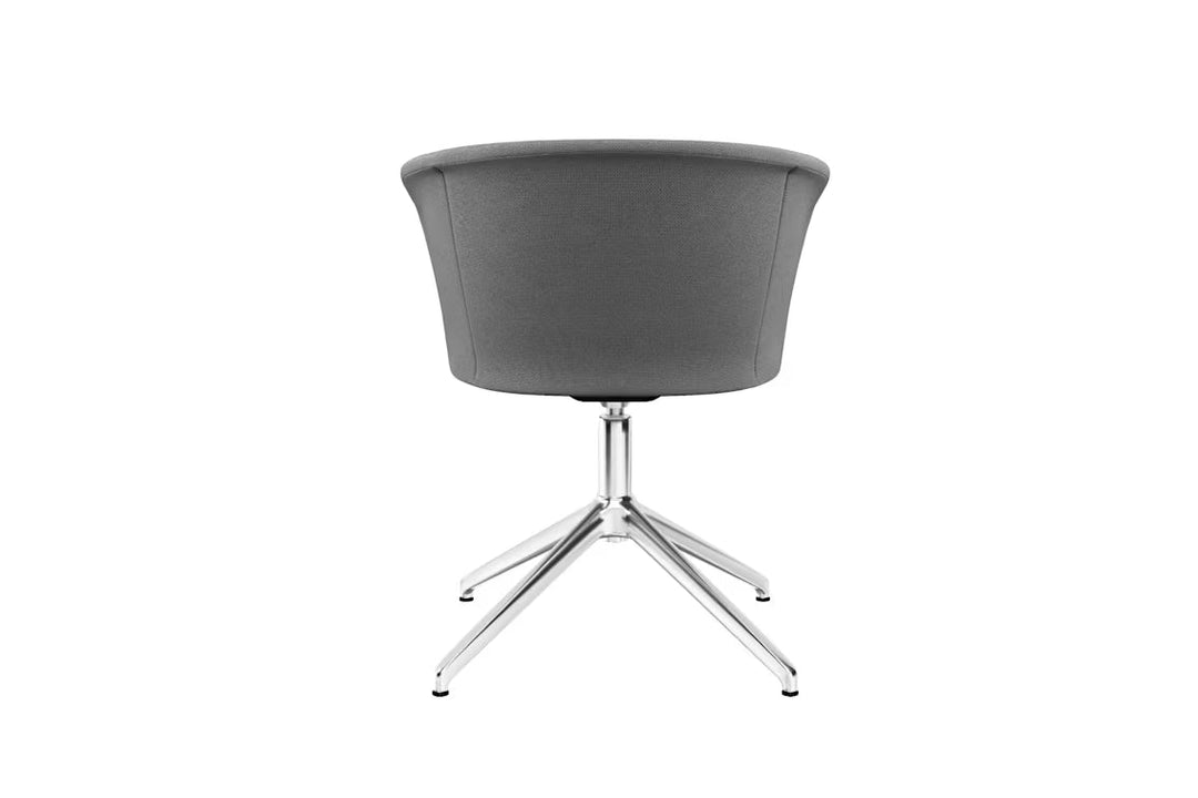 Kendo Grey Swivel Chair 4 Star Return Hem 30971 8