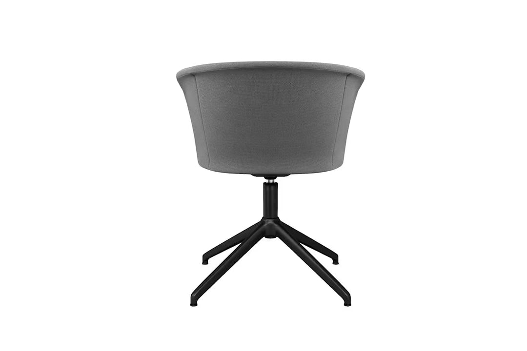 Kendo Grey Swivel Chair 4 Star Return Hem 30971 7