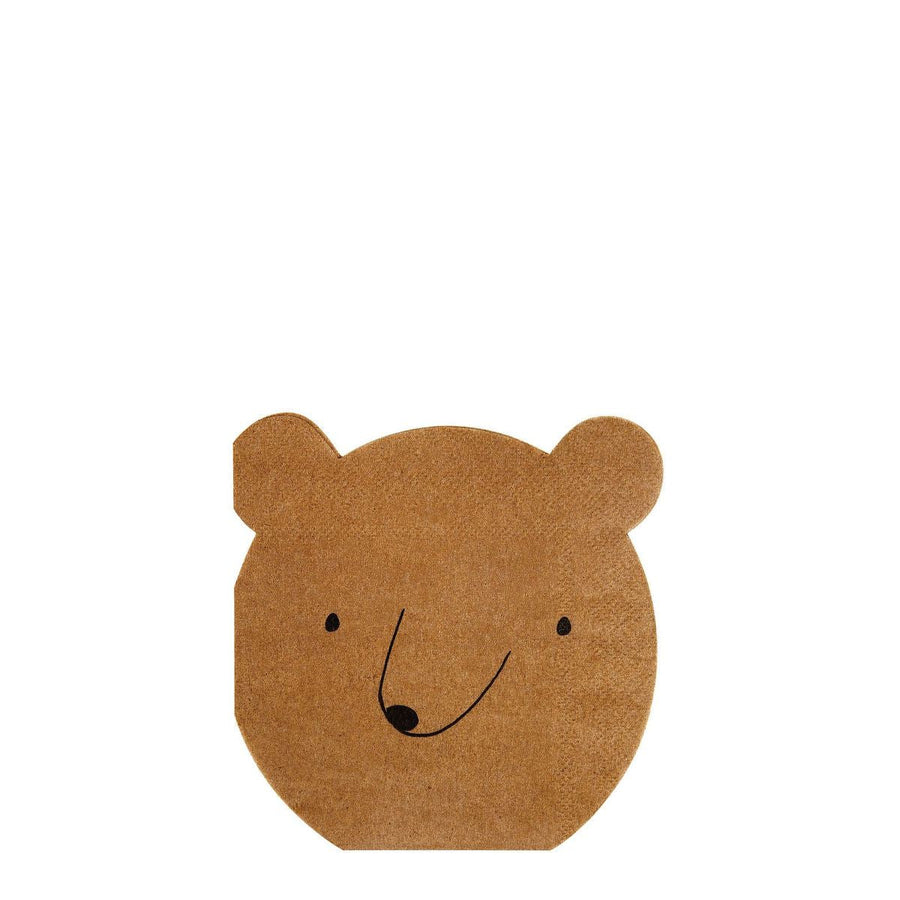 Bear Small Napkins By Meri Meri 1