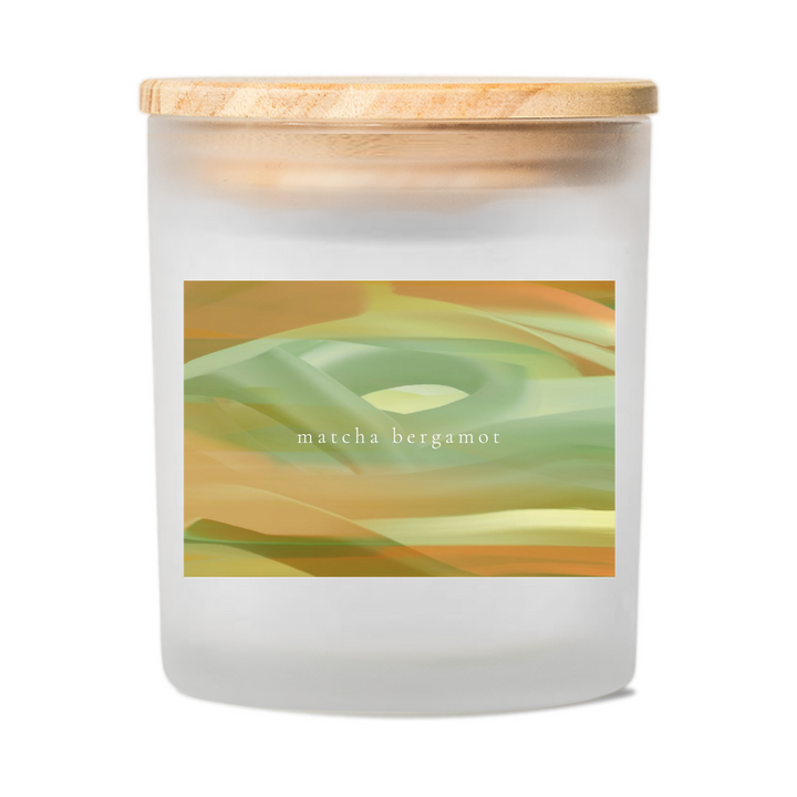 Matcha Bergamot Scented Candle