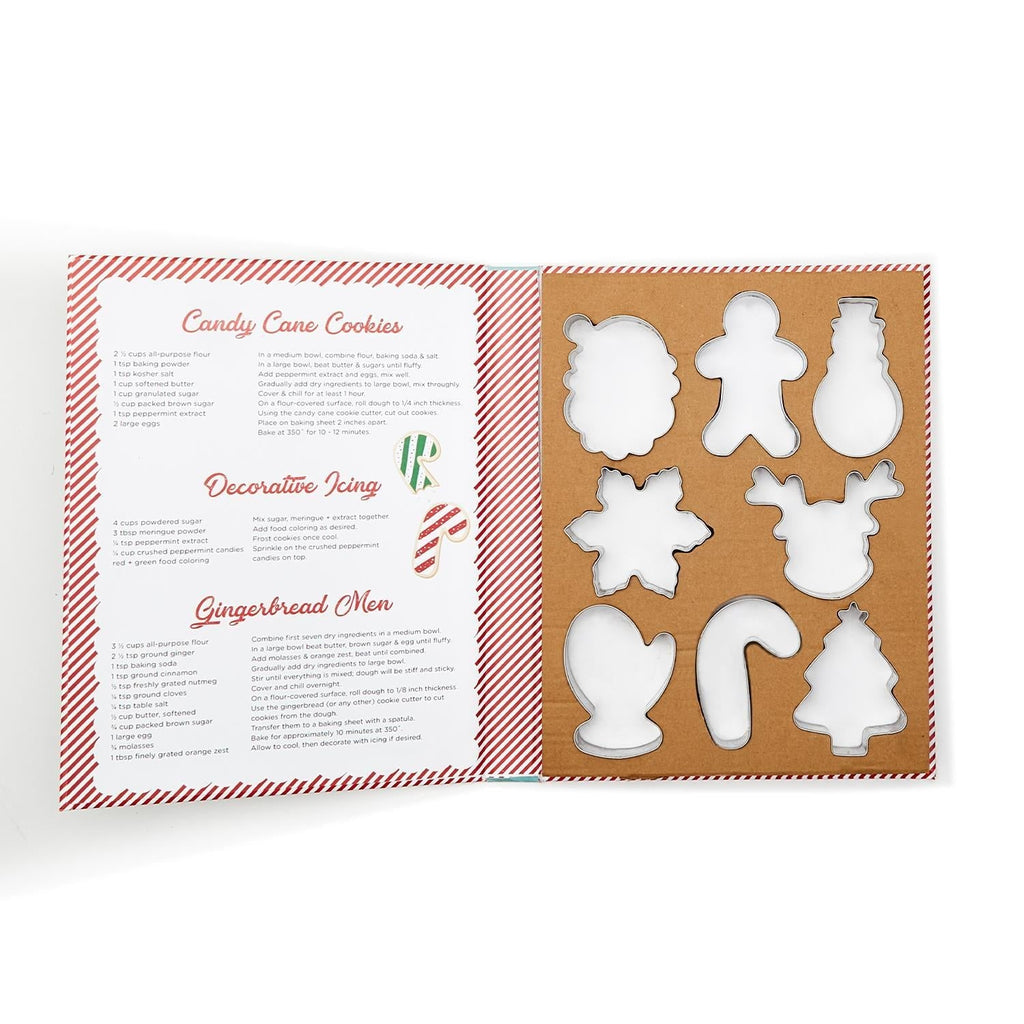 Holiday Baking Cookie Cutters With Recipes 1