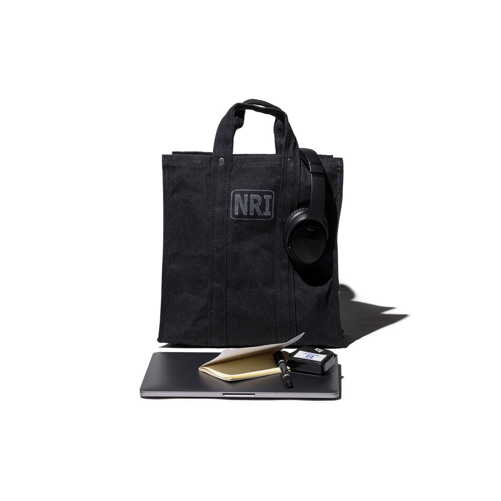 labour tote bag small black design by puebco 4