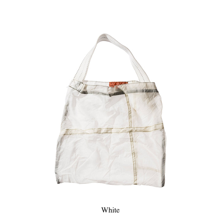 vintage parachute light bag white design by puebco 3