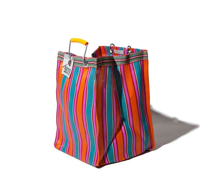 recycled plastic stripe bag rectangle d30 by puebco 503219 7
