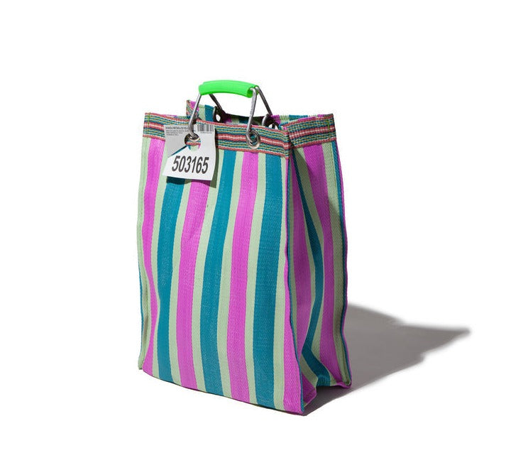 recycled plastic stripe bag rectangle d15 by puebco 503332 3