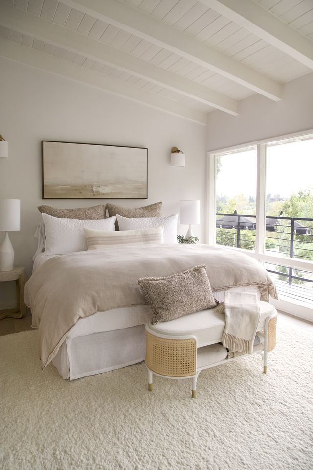 Blair Taupe Bedding 1