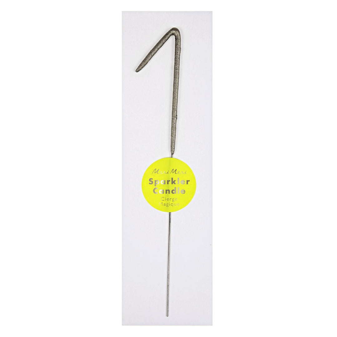 Silver Sparkler Numbers 0 To 9 Candles By Meri Meri 2