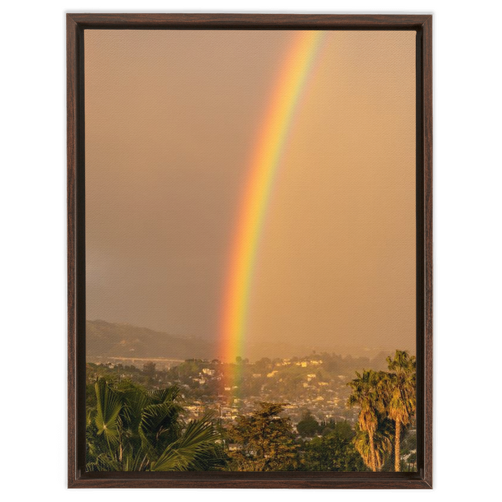 Rainbow 2 Framed Stretched Canvas