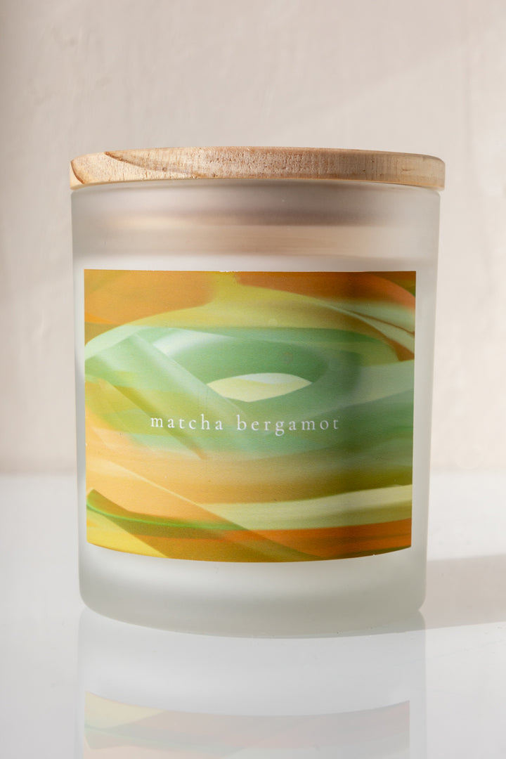 Matcha Bergamot Scented Candle