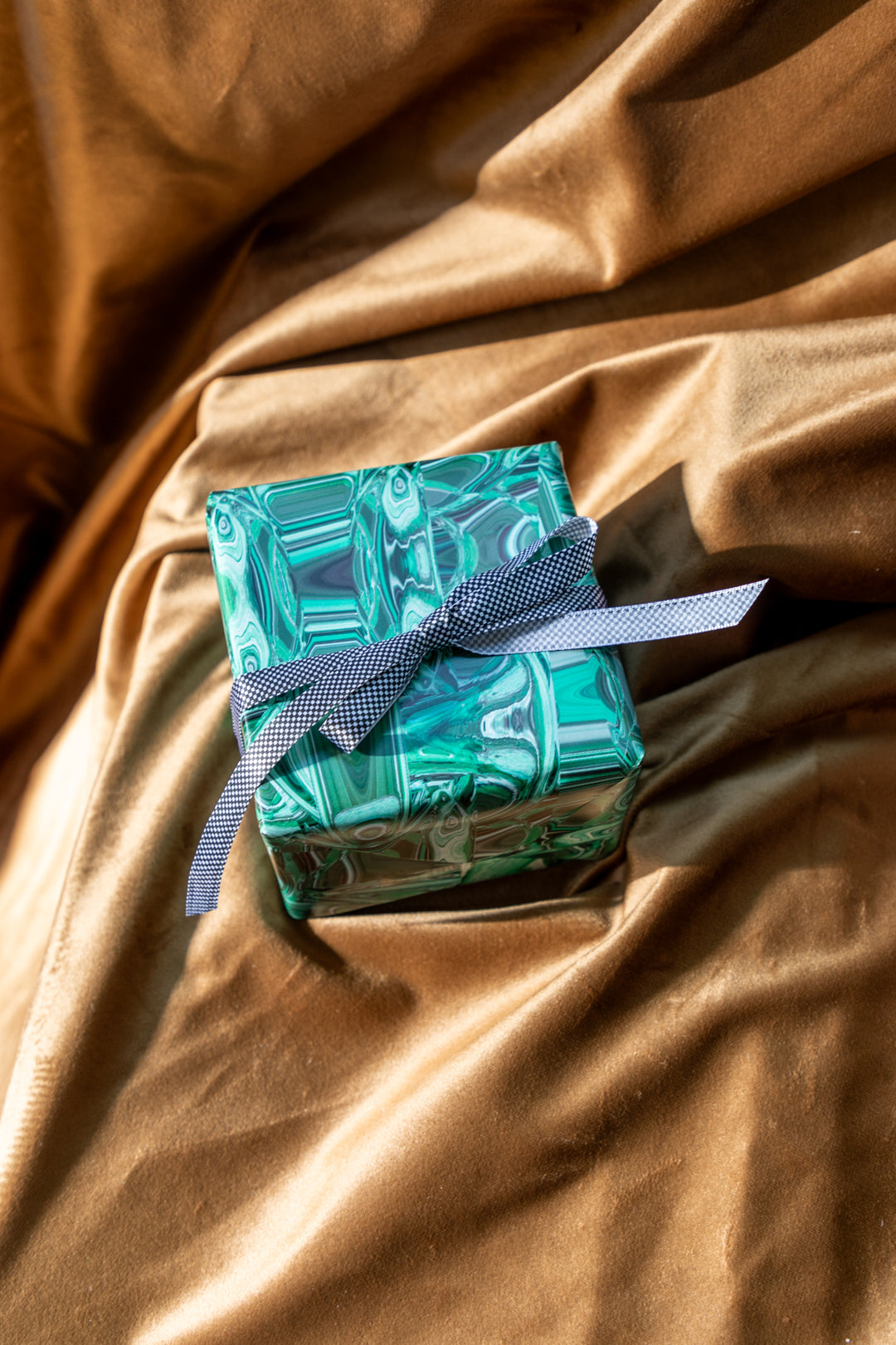 Malachite Wrapping Paper