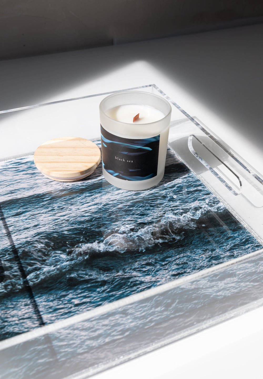 Black Sea Scented Candle With Lid 2