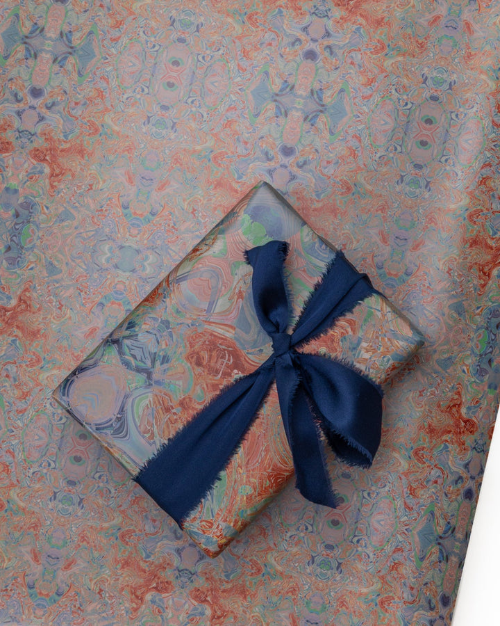 Rainbow Library Wrapping Paper