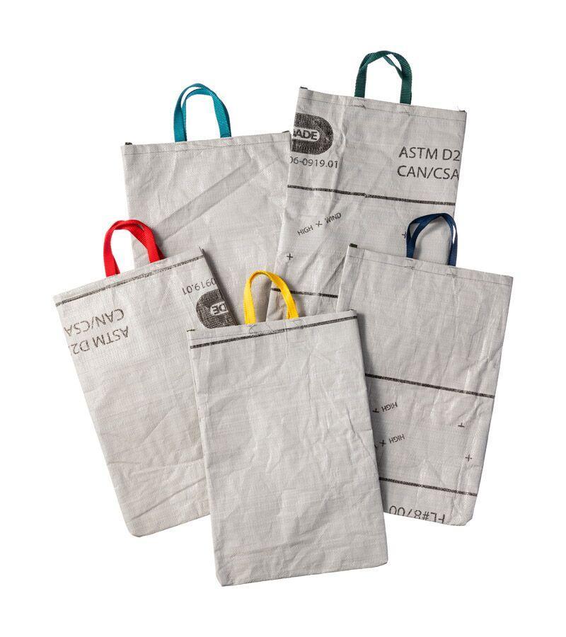 Recycled Tarp Tote Bag Design By Puebco 2