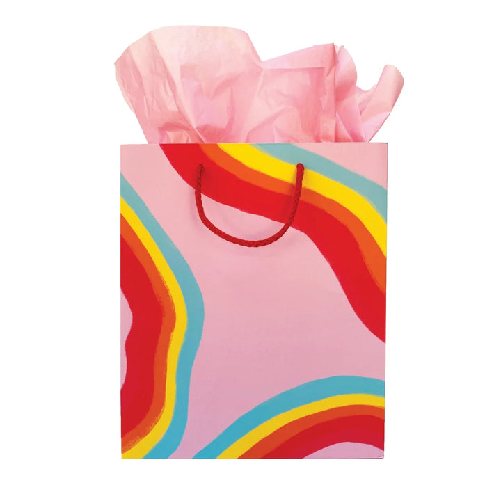 rainbow ribbon gift bag 2