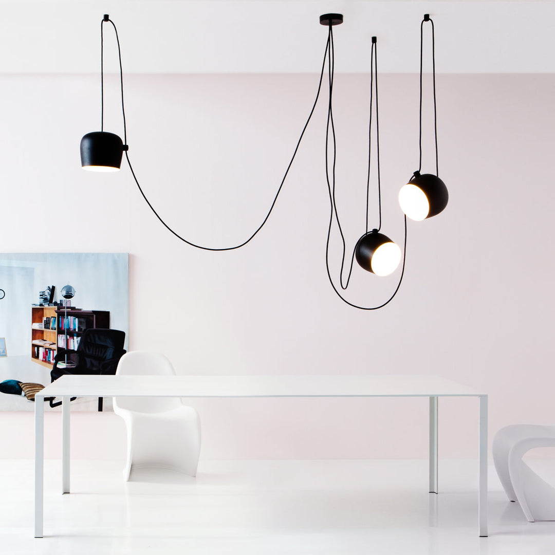 Aim Aluminum Pendant Lighting in Various Colors & Sizes