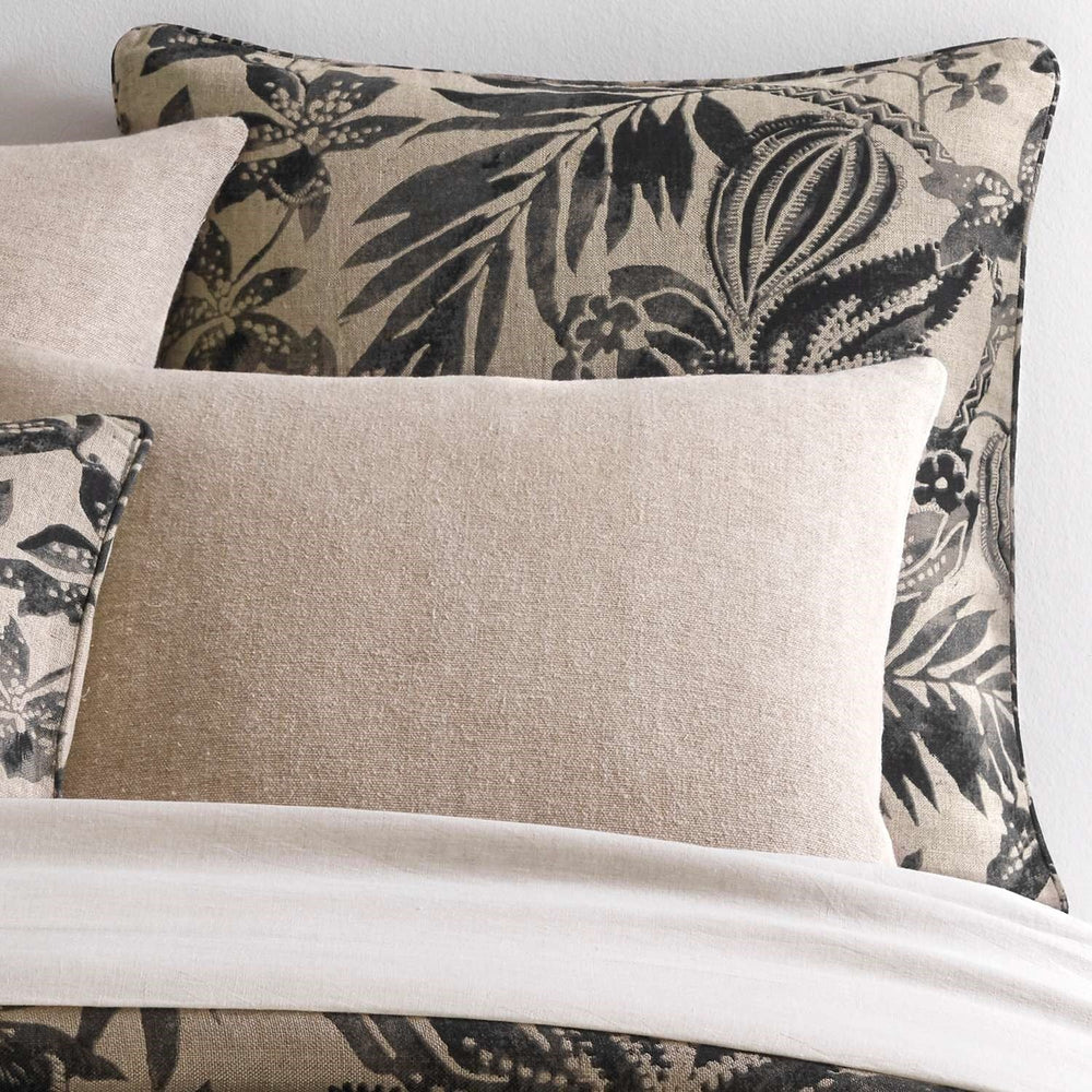 Antigua Linen Black Sham 1