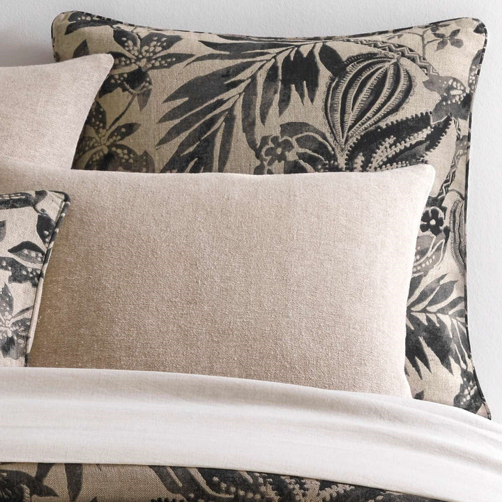 Antigua Linen Black Sham 1