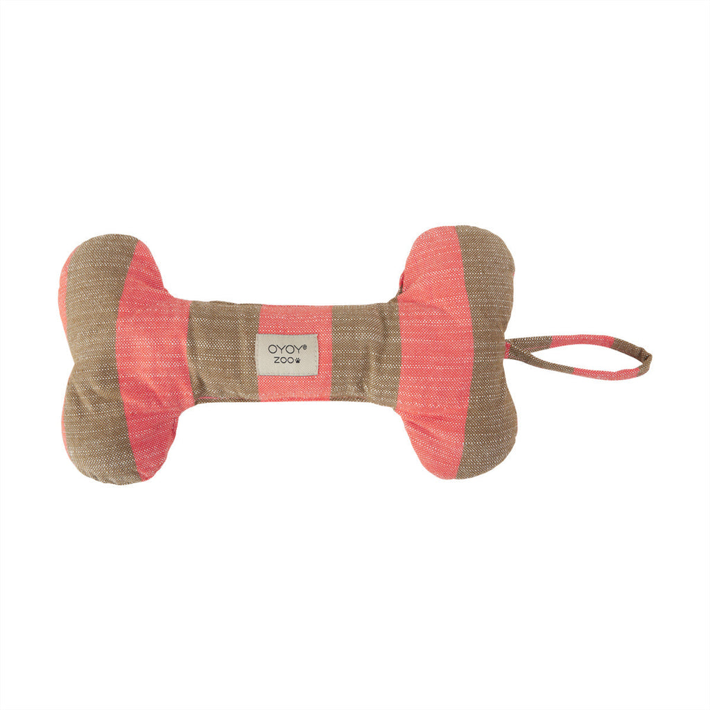ashi dog toy cherry red taupe 2