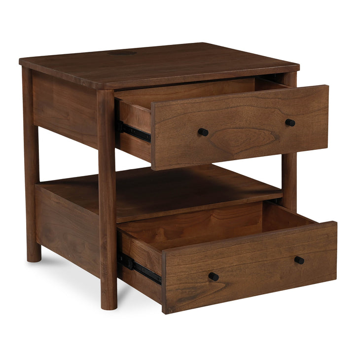 Lottie Charging Nightstand Moes Home Collection Mhc Bb 1040 03 2