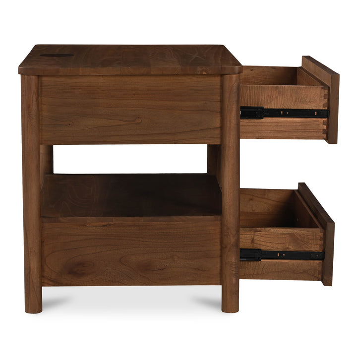 Lottie Charging Nightstand Moes Home Collection Mhc Bb 1040 03 3