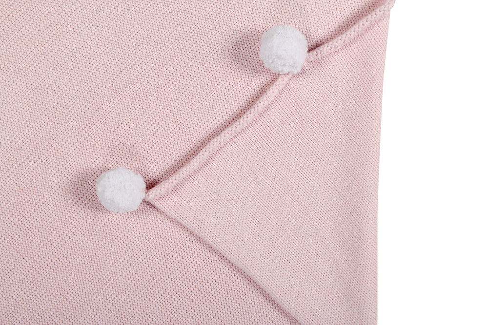 Bubbly Baby Blanket in Soft Pink design by Lorena Canals