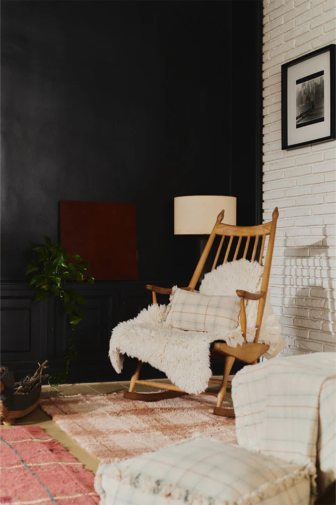 Handloom Kid Bed Throw Tartan Lorena Canals Blk Hl Tar Bs 8