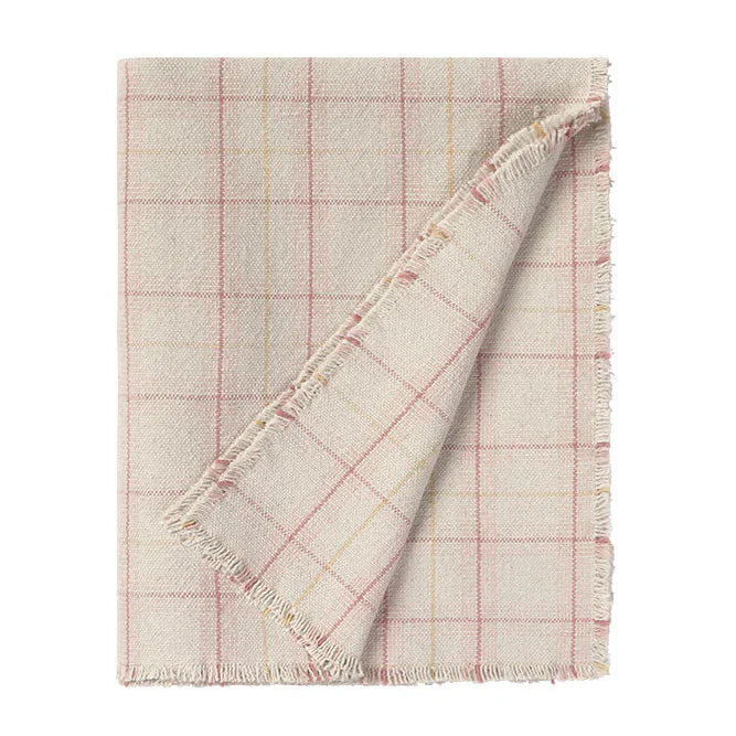 Handloom Kid Bed Throw Tartan Lorena Canals Blk Hl Tar Bs 2