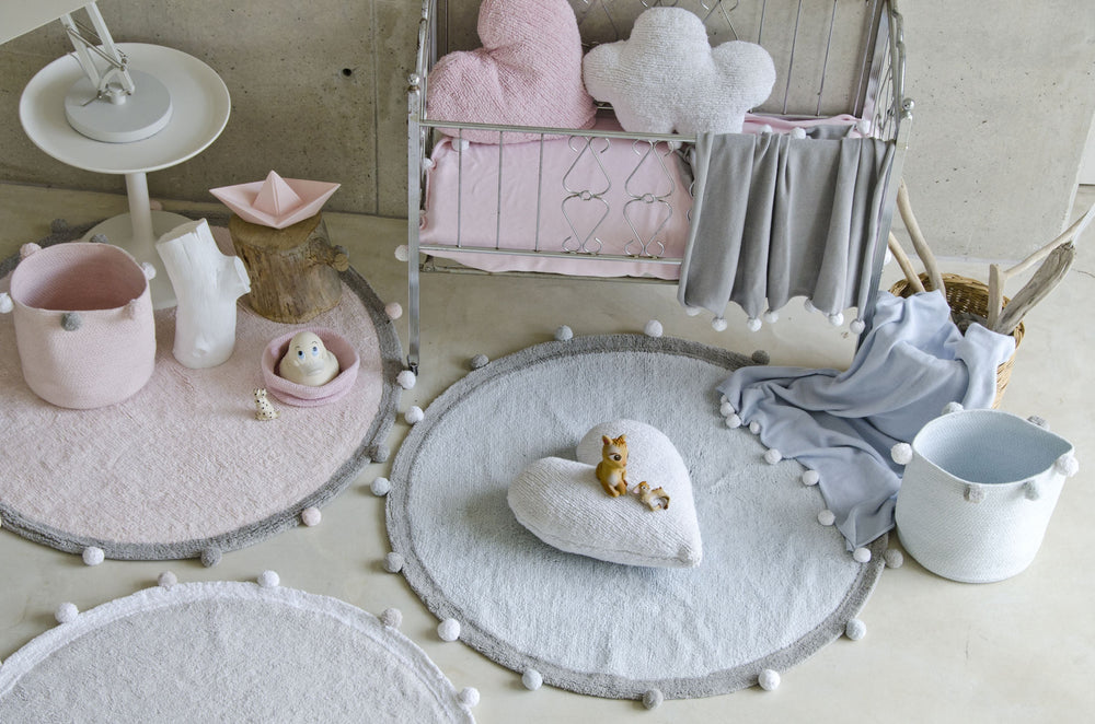 Baby Bubbly Basket in Blue design by Lorena Canals