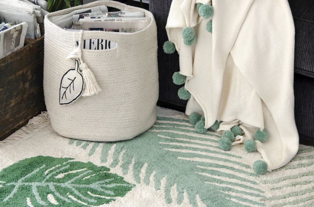 Leaf Basket in Natural design by Lorena Canals