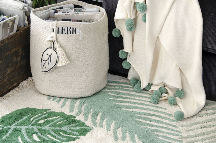 Leaf Basket in Natural design by Lorena Canals
