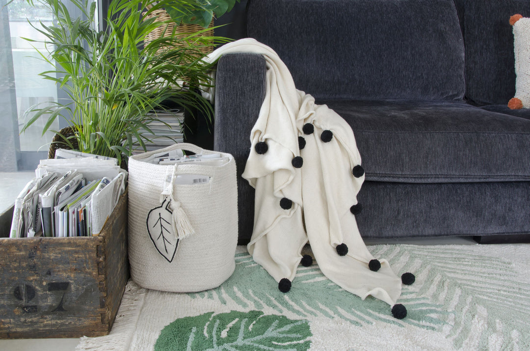 Leaf Basket in Natural design by Lorena Canals