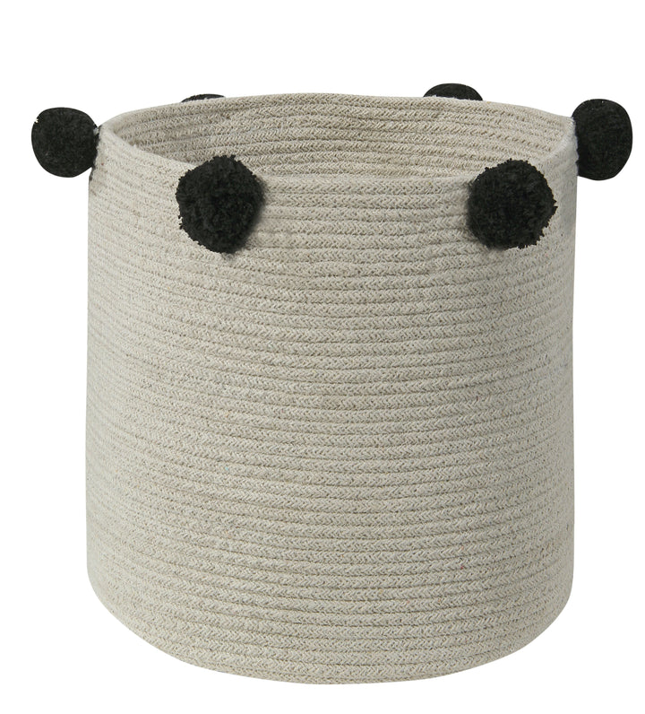 Bubbly Basket in Natural & Black design by Lorena Canals