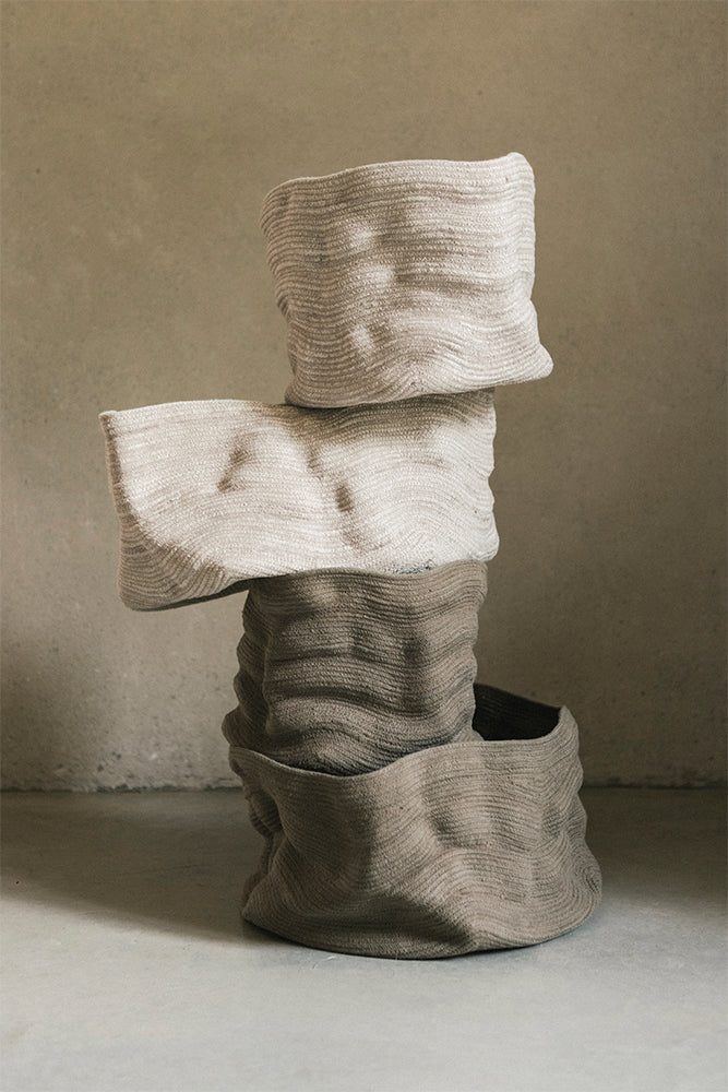 Stonewashed Basket Lorena Canals Bsk Sw Nat M 14