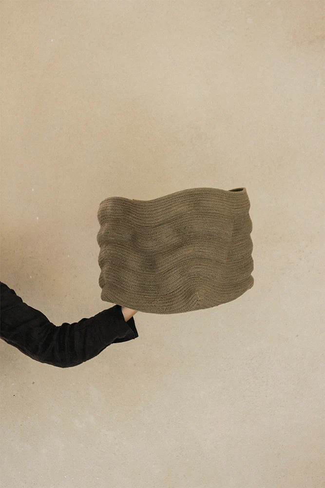 Stonewashed Basket Lorena Canals Bsk Sw Nat M 12