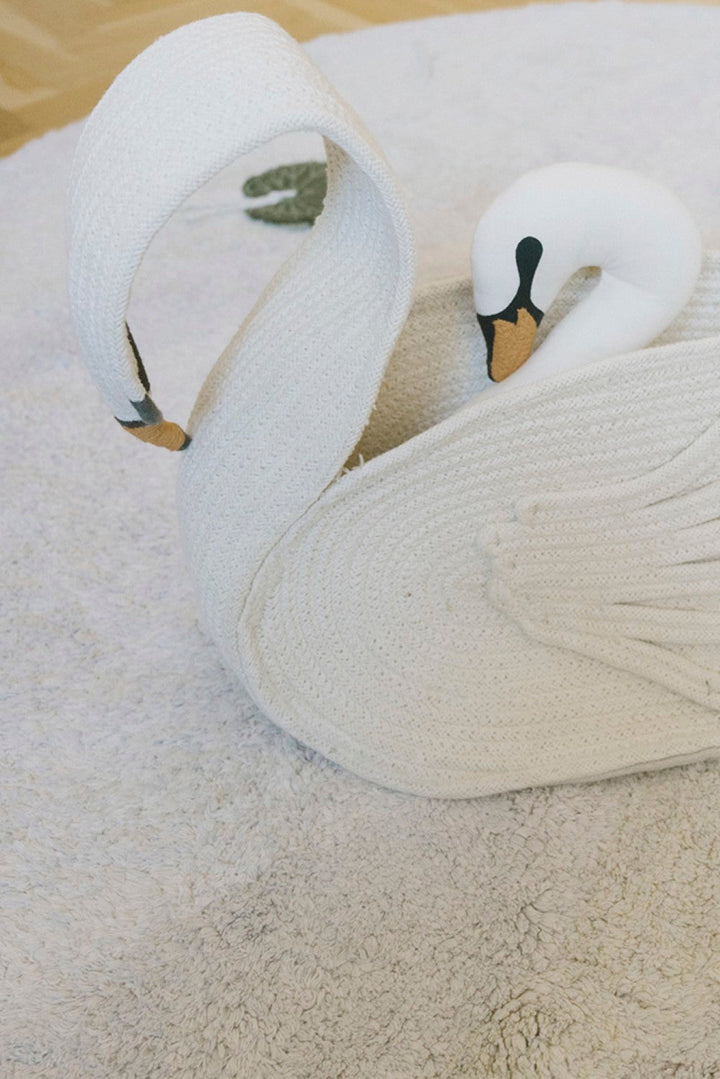 Swan Basket Lorena Canals Bsk Swan 7