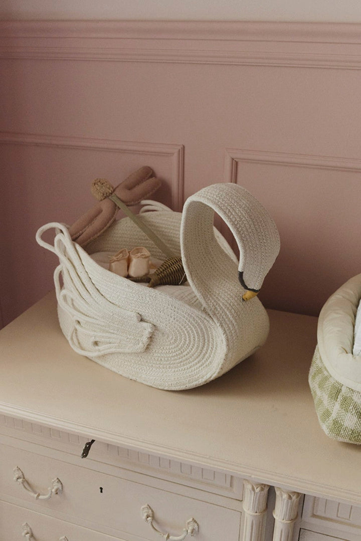 Swan Basket Lorena Canals Bsk Swan 8