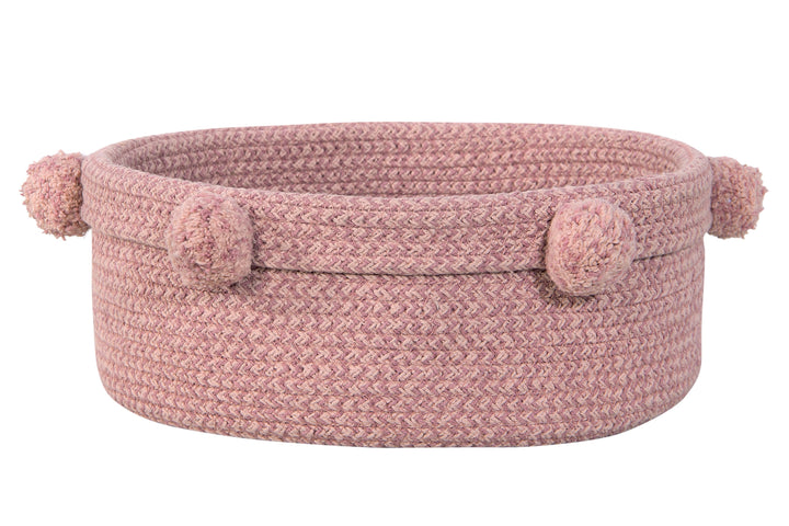 Basket Tray In Ash Rose Design By Lorena Canals 1