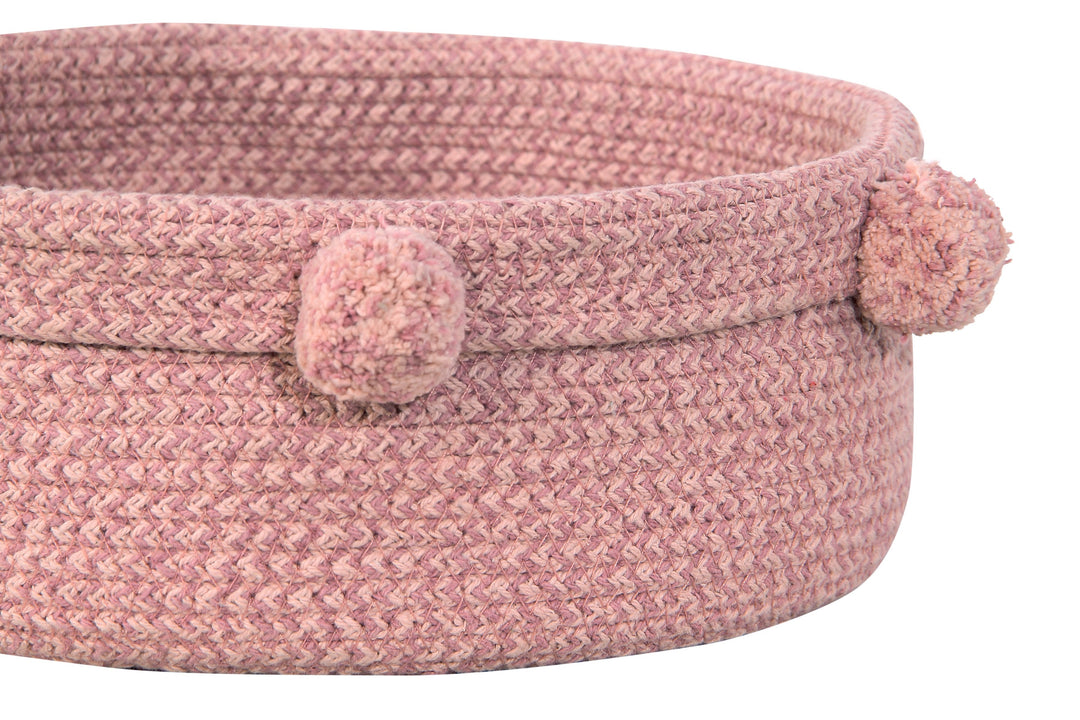 Basket Tray In Ash Rose Design By Lorena Canals 2