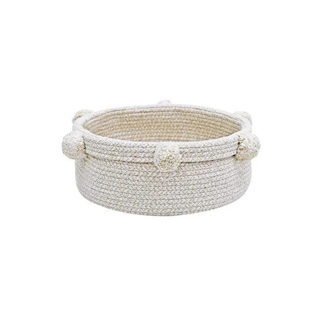 Basket Tray Lorena Canals Bsk Tray Gld 2