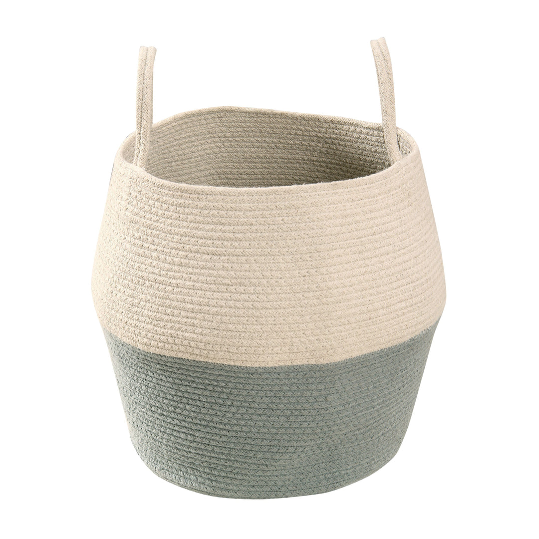 Zoco Basket in Vintage Blue & Natural design by Lorena Canals