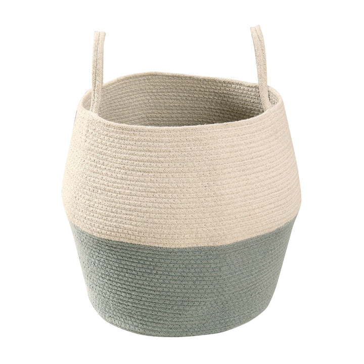Zoco Basket in Vintage Blue & Natural design by Lorena Canals