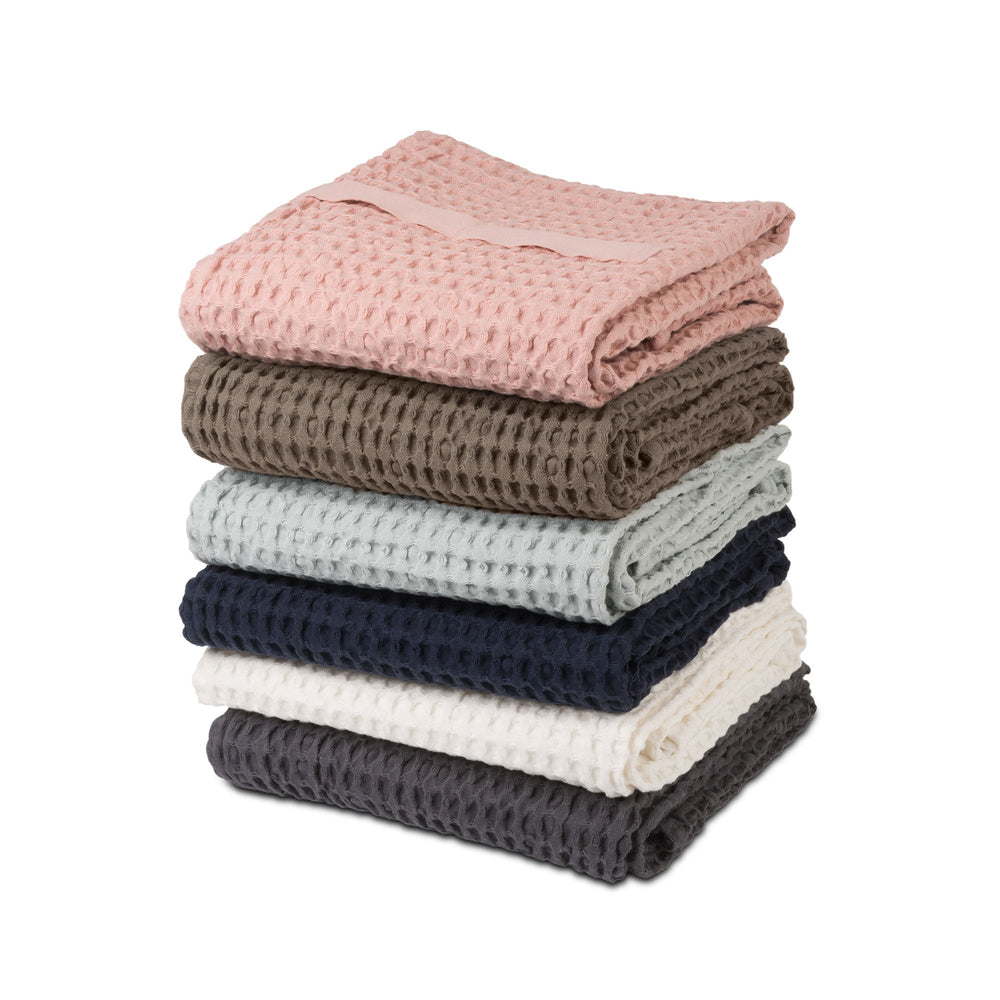 big waffle medium towel in multiple colors design by the organic company 18