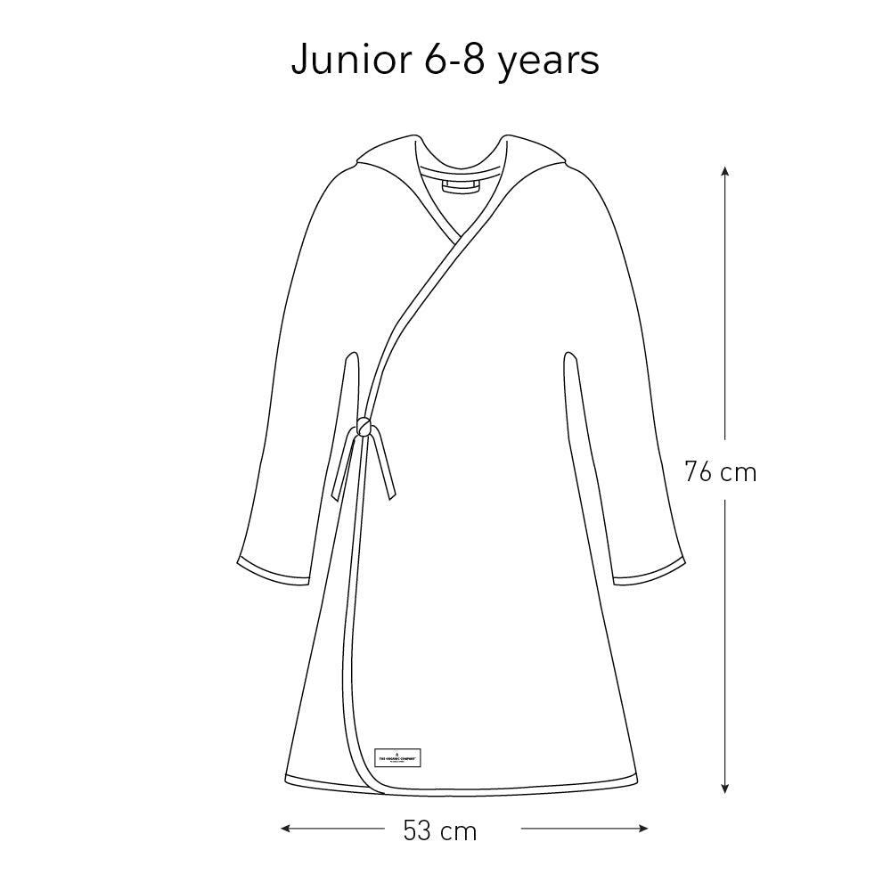 Big Waffle Junior Bathrobe In Multiple Colors Design By The Organic Company 8